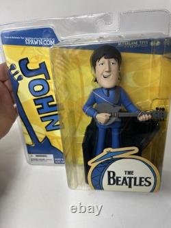 The Beatles McFarlane Action Figures Set Of 4 Based On Cartoon Series 2004