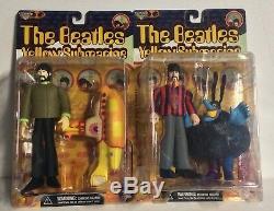 The Beatles Mcfarlane Action Figures Yellow Submarine Set Of 7 Plus John