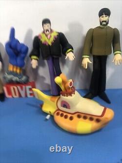 The Beatles Yellow Submarine 100% COMPLETE SET Action Figures 1999 McFarlane