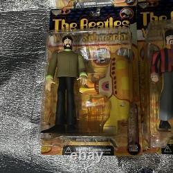 The Beatles Yellow Submarine Action Figure Lot of 4 McFarlane Toys. Sealed New