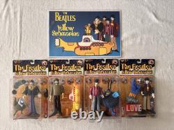 The Beatles Yellow Submarine Action Figures 1999 McFarlane Toys Set of 4
