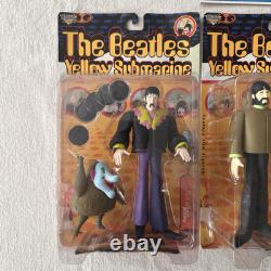 The Beatles Yellow Submarine Action Figures 1999 McFarlane Toys Set of 4