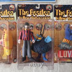 The Beatles Yellow Submarine Action Figures 1999 McFarlane Toys Set of 4
