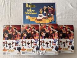 The Beatles Yellow Submarine Action Figures 1999 McFarlane Toys Set of 4
