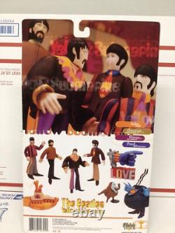 The Beatles Yellow Submarine Action Figures Complete Set Of 4 McFarlane 1999