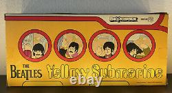 The Beatles Yellow Submarine Bearbrick 100% Figure set Bear Medicom NEVER OPENED