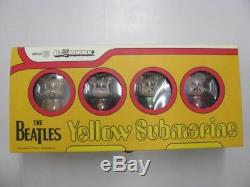 The Beatles Yellow Submarine Bearbrick 100% Figure set Bear Medicom Toy Mint