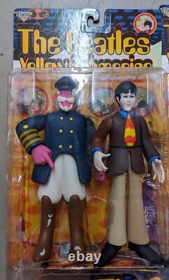 The Beatles Yellow Submarine COMPLETE SET Action Figures 1999 McFarlane Toys NEW