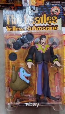 The Beatles Yellow Submarine COMPLETE SET Action Figures 1999 McFarlane Toys NEW