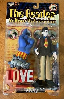 The Beatles Yellow Submarine COMPLETE SET Action Figures 1999 McFarlane Toys NEW