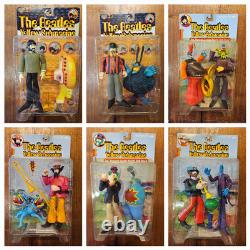 The Beatles Yellow Submarine Figures lot of 6 Mcfarlane Toys 1999/2000 NEW