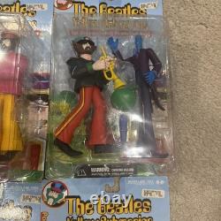 The Beatles Yellow Submarine Series 2 McFarlane Toys 2000 Sealed Set of 4 Figure
