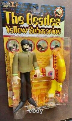 The Beatles Yellow Submarine Set of 4 Action Figures 1999 McFarlane Toys Vintage