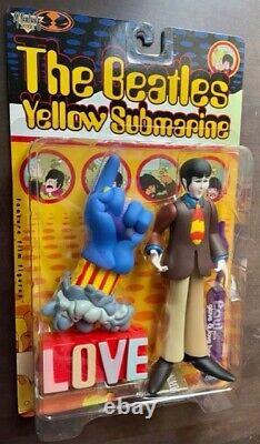 The Beatles Yellow Submarine Set of 4 Action Figures 1999 McFarlane Toys Vintage