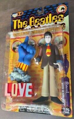 The Beatles Yellow Submarine Set of 4 Action Figures 1999 McFarlane Toys Vintage