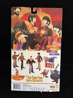 The Beatles Yellow Submarine Set of 4 Action Figures 1999 McFarlane Toys Vntg(B)