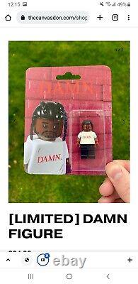 The Canvas Don Kendrick Lamar Damn Album figure Limited Edition Sold Out