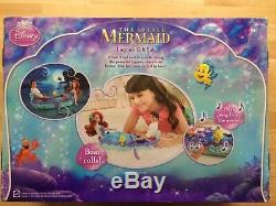 The Little Mermaid Lagoon Gift Set Kiss The Girl Musical Boat Ariel & Eric Dolls