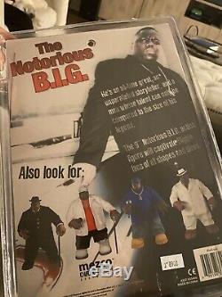 The Notorious B. I. G. Action Figure New Mezco Blue With MIC