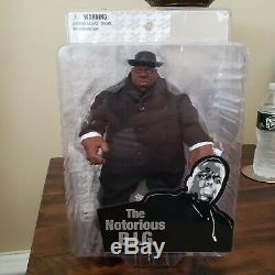 The Notorious B. I. G. Biggie 9 action figure Black suit ver. Mezco 2006