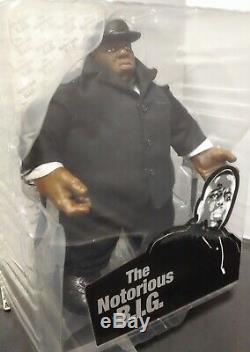 The Notorious B. I. G. Biggie 9 action figure Black suit ver. Mezco 2006