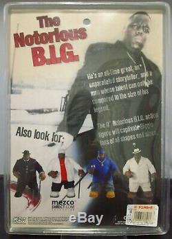 The Notorious B. I. G. Biggie 9 action figure Black suit ver. Mezco 2006