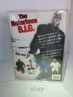 The Notorious B. I. G. Biggie Smalls Doll Beige Suit 9 Action Figure Mezco Rapper