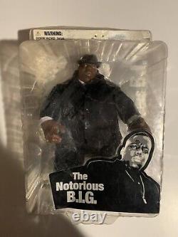 The Notorious B. I. G. Figure MEZCO Notorious Biggie BIG Black Figurine Doll Toy