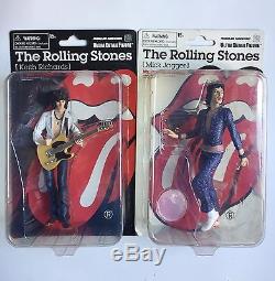 The Rolling Stones Mick Jagger & Keith Richards Ultra Detail Figures By Medicom