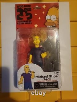 The SIMPSONS 25th Anniversary Collection R. E. M. Figures MICHAEL STIPE