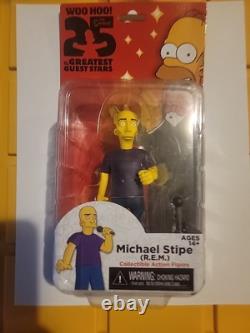 The SIMPSONS 25th Anniversary Collection R. E. M. Figures MICHAEL STIPE