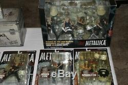 The Ultimate Metallica Lot Including Brand New Box Set & All 4 Action Figures