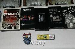 The Ultimate Metallica Lot Including Brand New Box Set & All 4 Action Figures