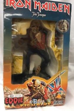Top Shelf Collectibles Iron Maiden The Trooper Eddie Figurine New In Box Vhtf