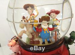 Toy Story 2 Woody's Roundup Musical Light-up Snowglobe Large No Boxjessie Buzz