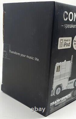 Transformers Music Label Convoy Optmus PRIME figure red ver Ipod Speakers MISB