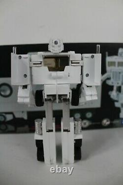 Transformers Music Label Convoy complete Takara G1 Optimus Prime iPod White