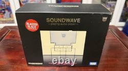 Transformers Music Label Soundwave Blaster Black Version Rare