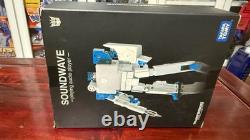 Transformers Music Label Soundwave Blaster Black Version Rare