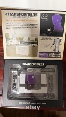 Transformers Music Label Soundwave Blaster Black Version Rare