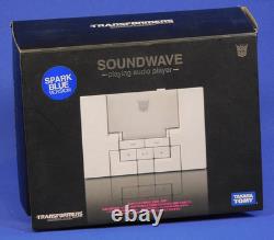 Transformers Music Label Soundwave Spark Blue Mp3 Player Takara Tomy
