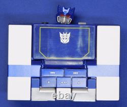 Transformers Music Label Soundwave Spark Blue Mp3 Player Takara Tomy