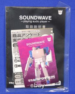 Transformers Music Label Soundwave Spark Blue Mp3 Player Takara Tomy