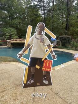 Travis Scott SEALED Life Size 6ft Cutout Action Figure CACTUS JACK On Hand NEW