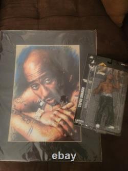 Tupac Shakur Action Figure Doll, Rare 2001 All Entertainment 2pac Series 1