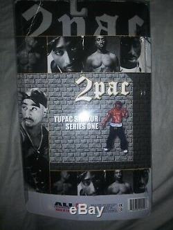 Tupac Shakur Action Figure Doll, Rare 2001 All Entertainment 2pac Series 1