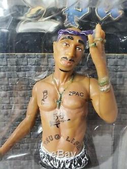 Tupac Shakur Action Figure Doll, Rare 2001 All Entertainment 2pac Series 1