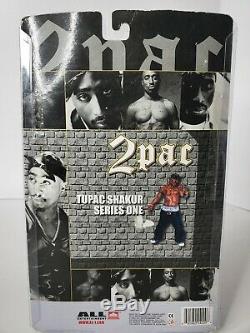 Tupac Shakur Action Figure Doll, Rare 2001 All Entertainment 2pac Series 1