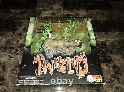 Twiztid Rare Signed Limited Edition Action Figure Statue Set Sota Toy COA Photo