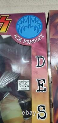 Ultimate Limited Edition KISS Destroyer action figures by Fun-4-All FULL SET 4